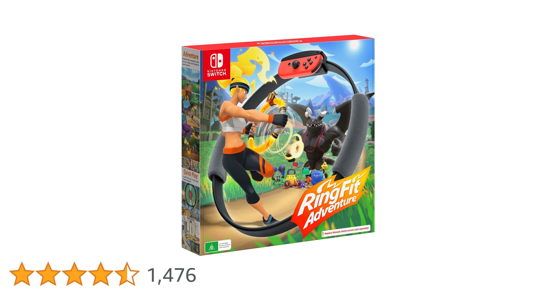 Amazon.co.jp: Nintendo Switch Ring Fit Adventure - Black : ゲーム